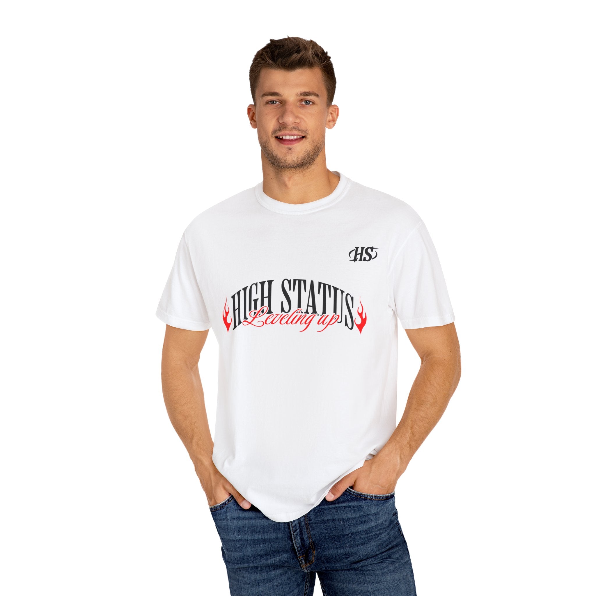 HIGH STATUS LEVELING UP TEE