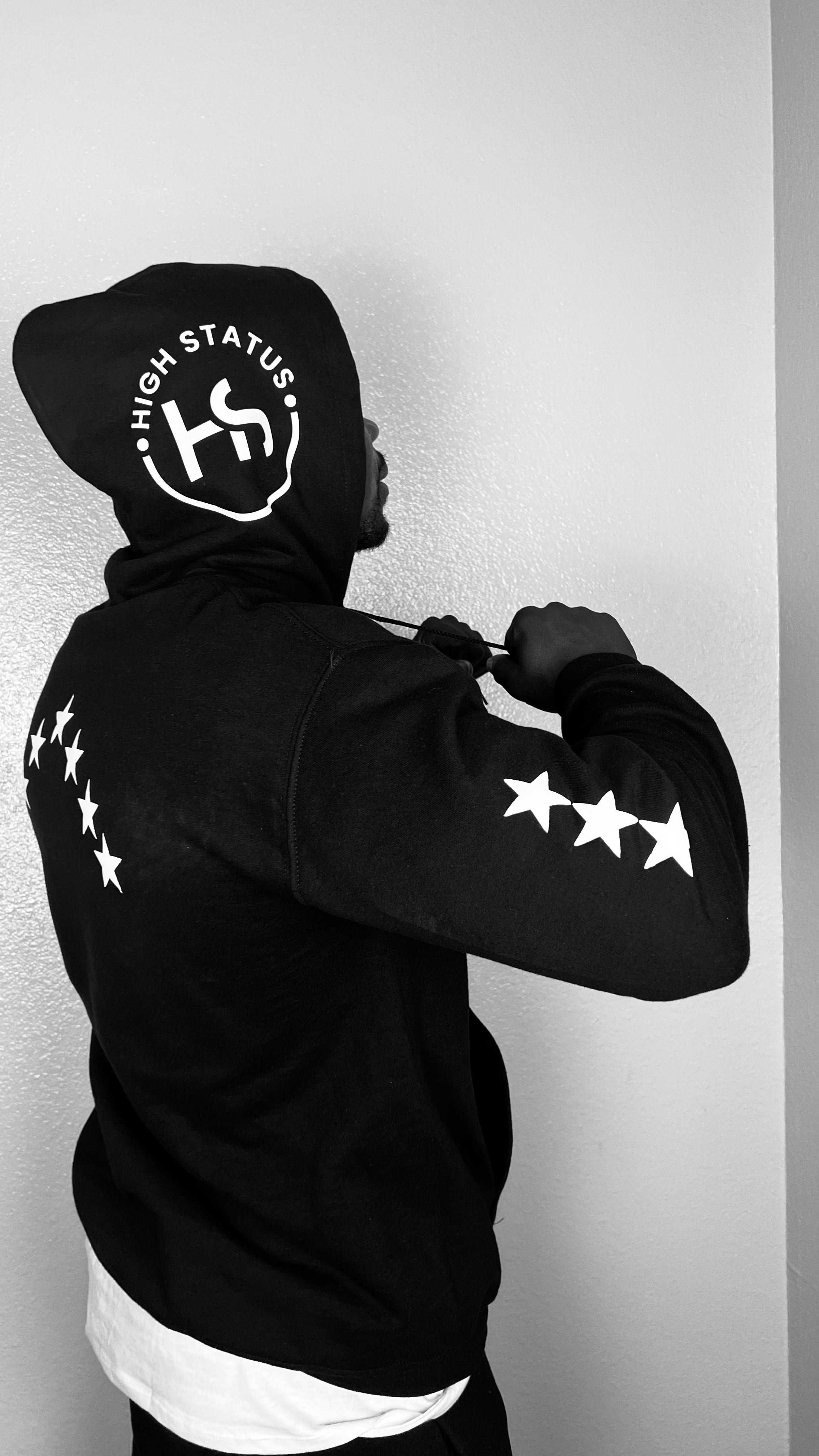 HIGH STATUS "ARCH STARS" HODIE,BAGGY PANTS TRACKSUIT
