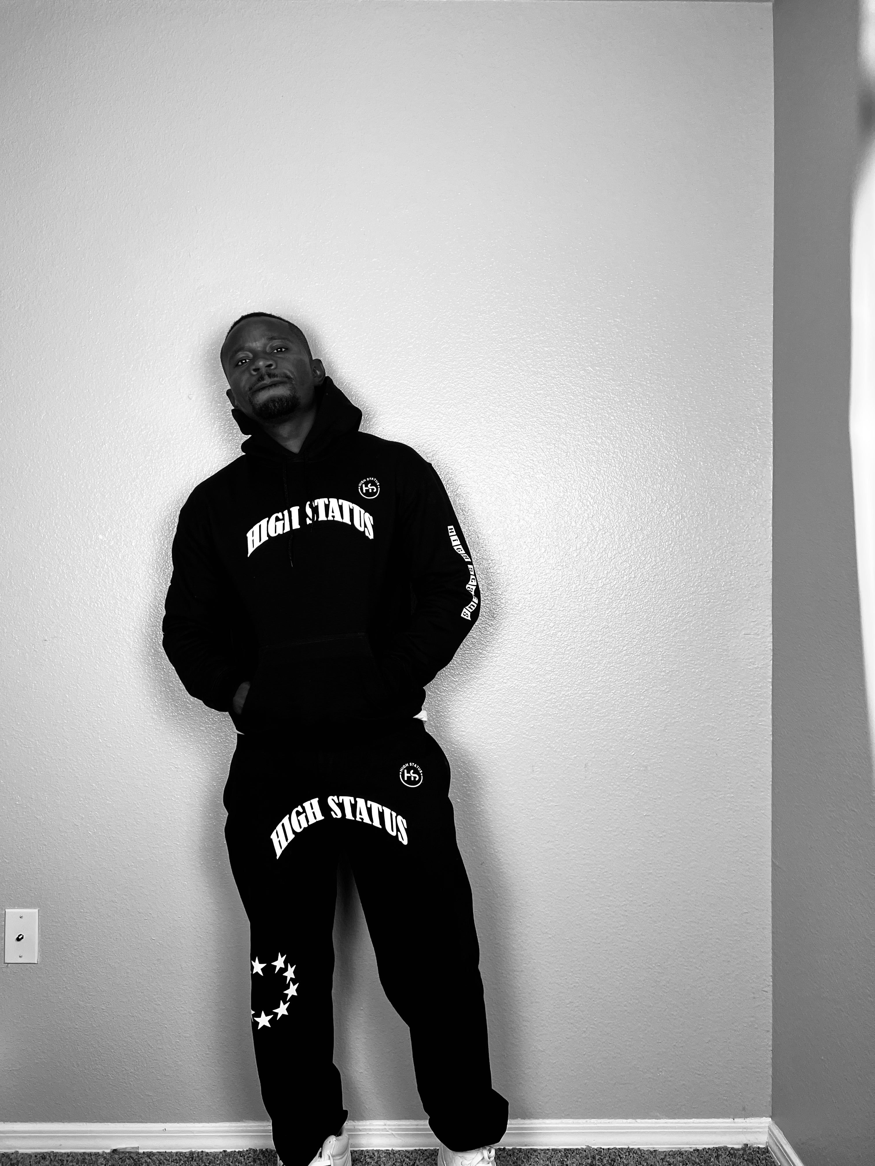 HIGH STATUS "ARCH STARS" HODIE,BAGGY PANTS TRACKSUIT