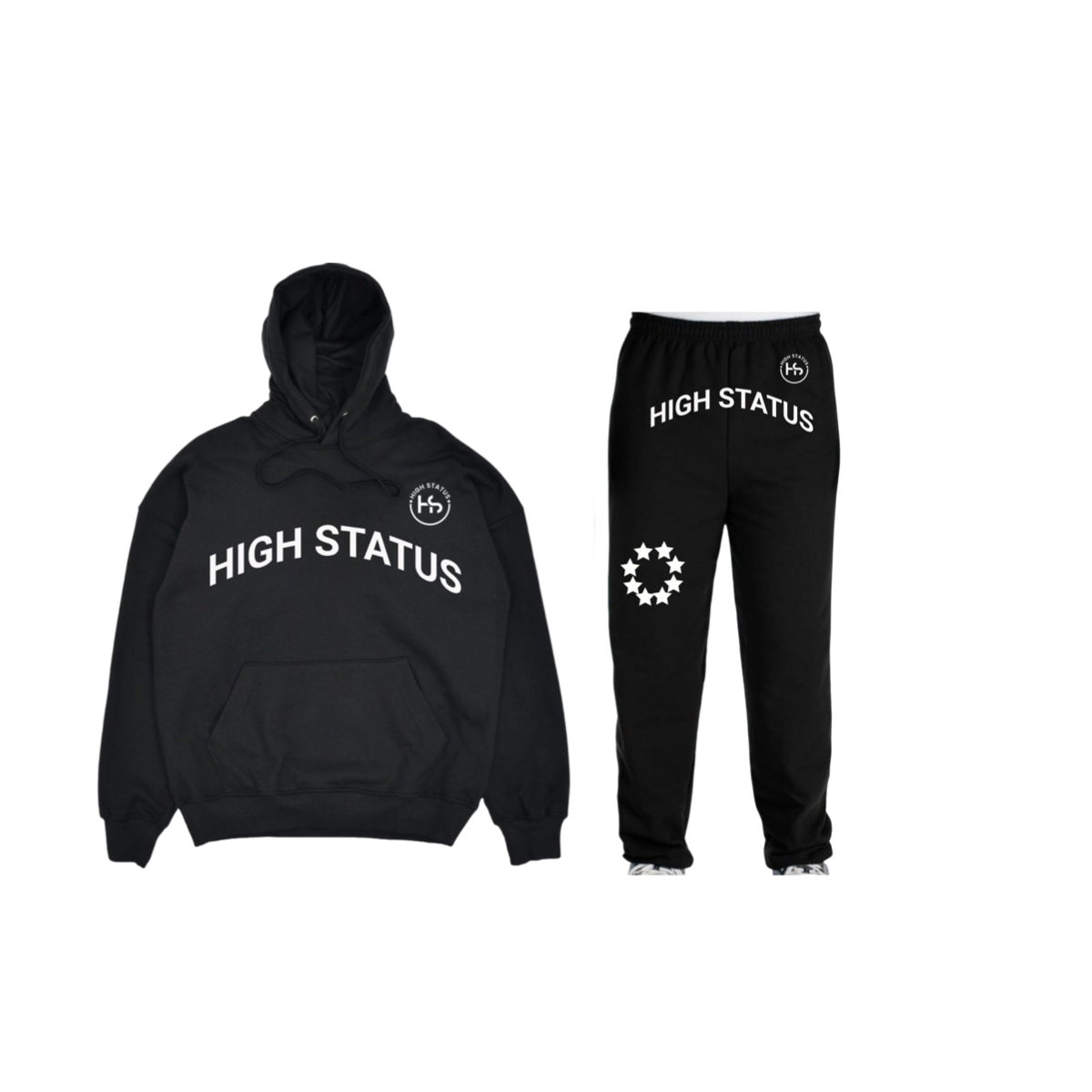 HIGH STATUS "ARCH STARS" HODIE,BAGGY PANTS TRACKSUIT