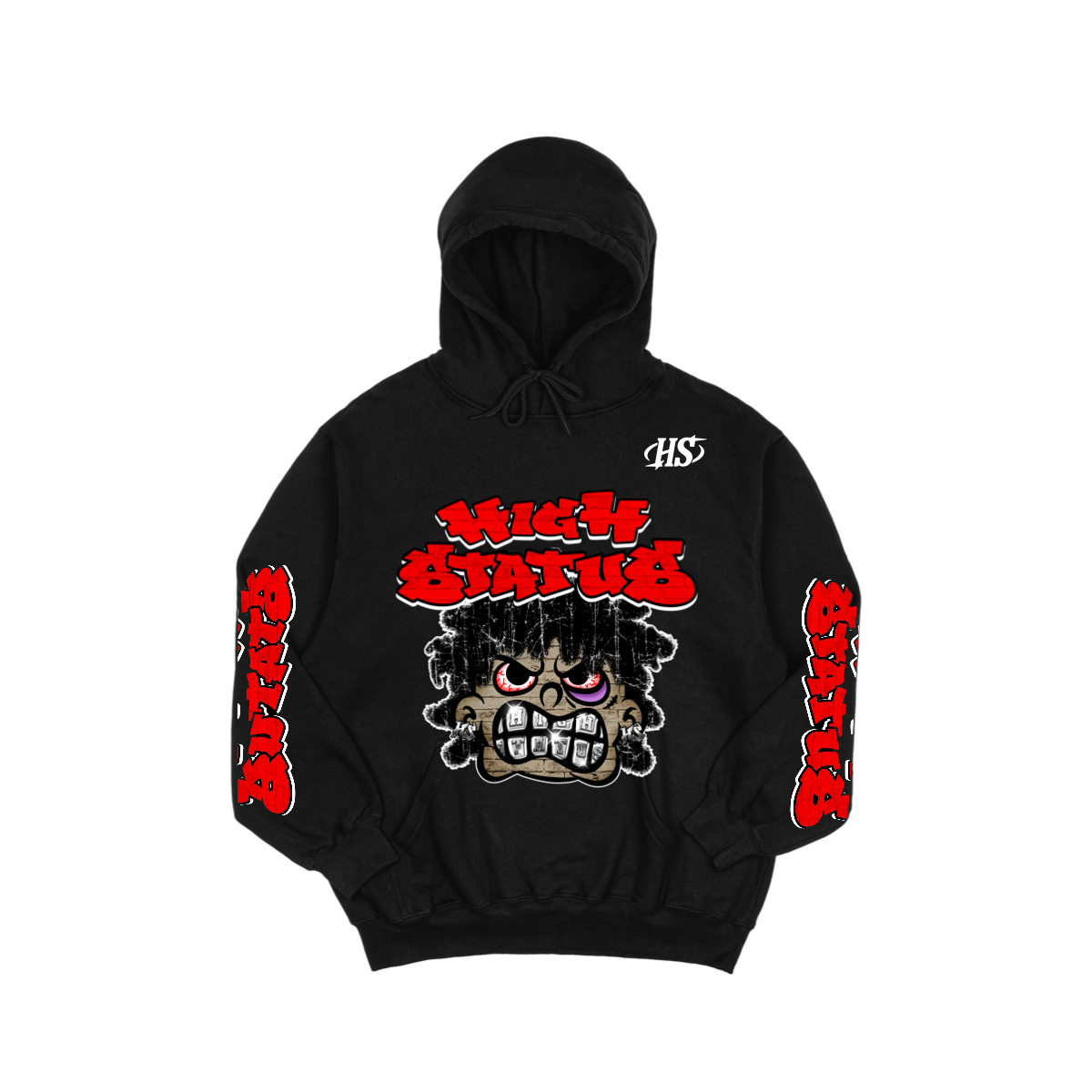 HIGH STATUS ANGRY TOON HOODIE