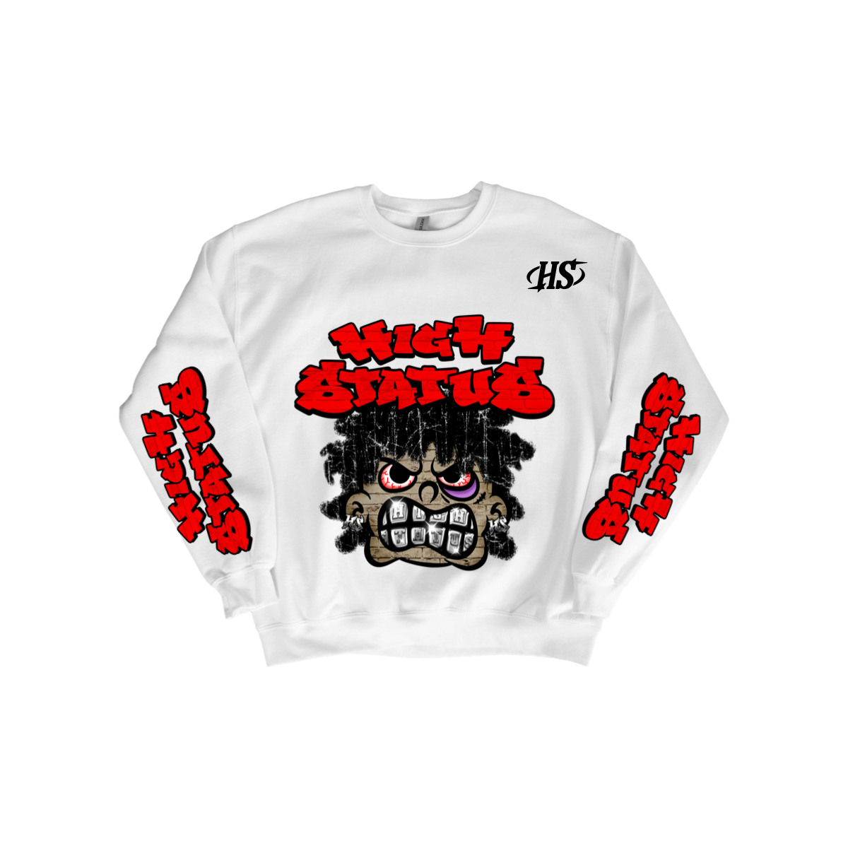 HIGH STATUS ANGRY TOON SWEATER