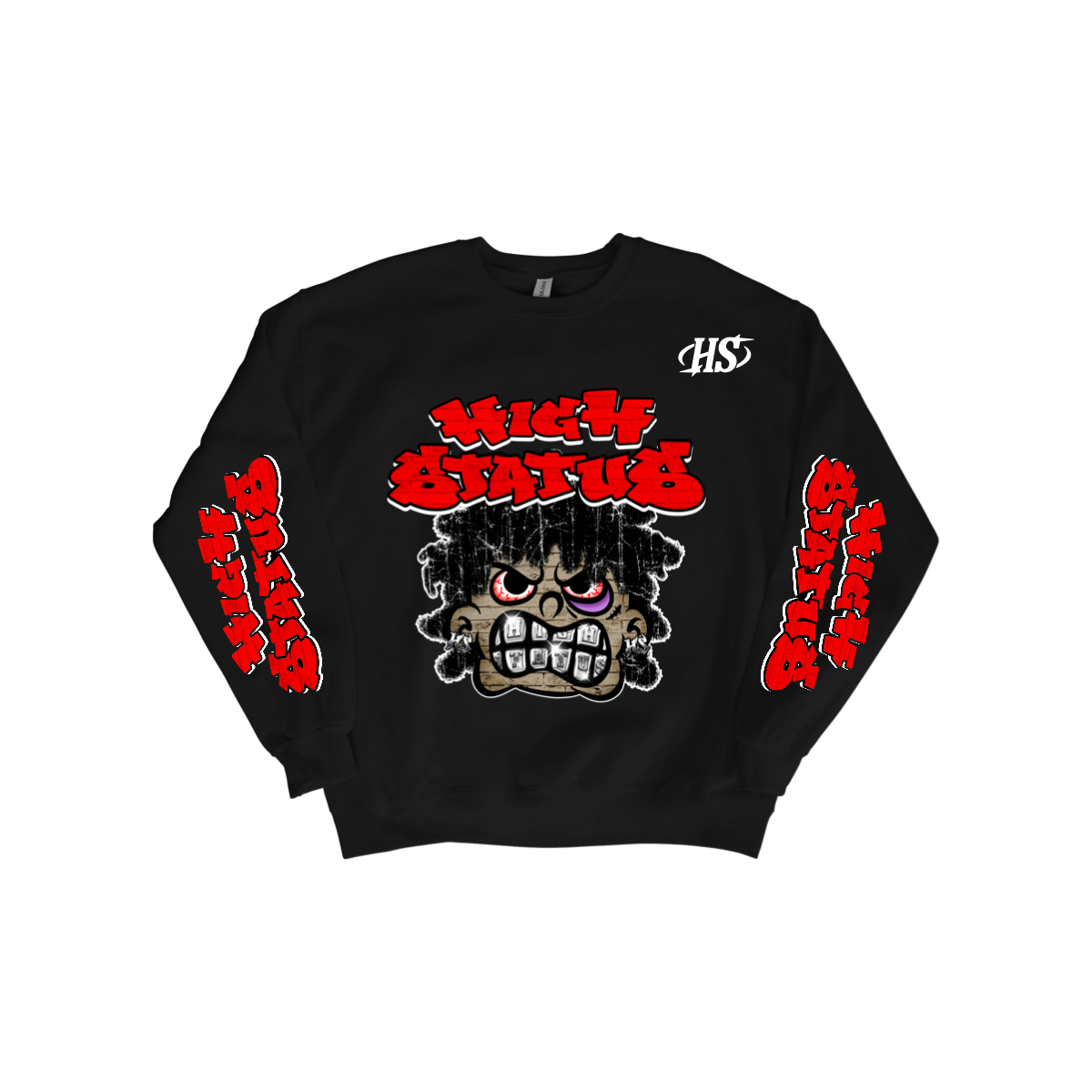 HIGH STATUS ANGRY TOON SWEATER