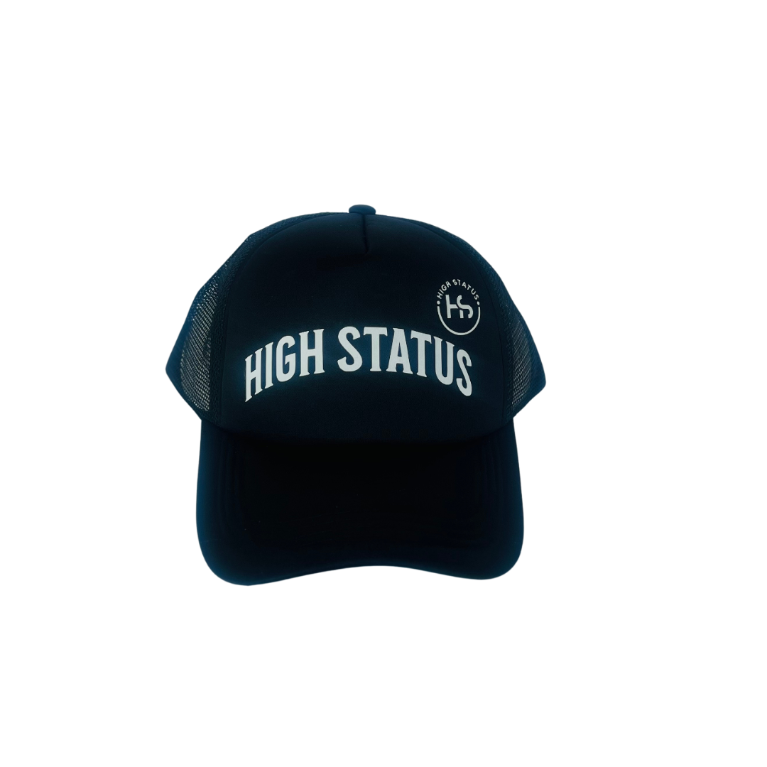 HIGH STATUS VINYL PRINT TRUCKER MESH HAT