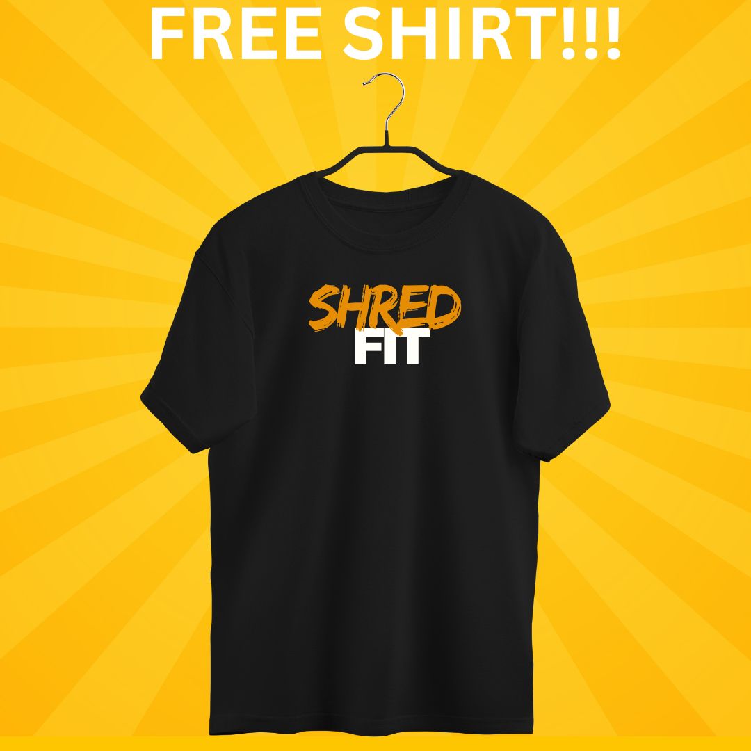 THE SHRED FIT (SFT) WORKOUT PLAN + A FREE SHIRT BUNDLE