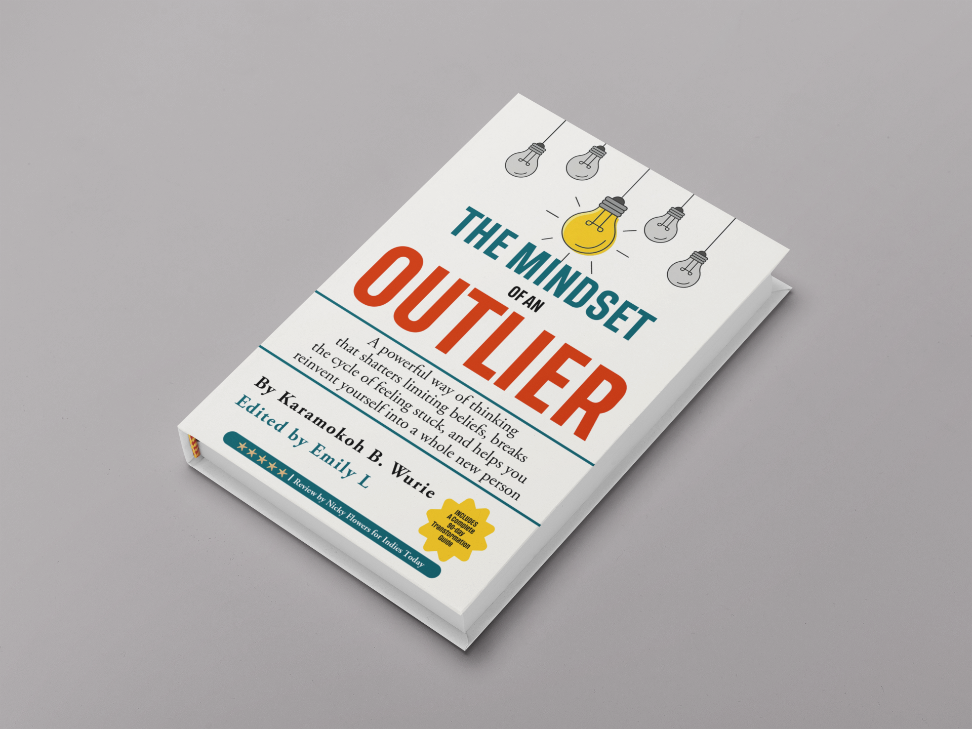 AUTOGRAPHED BOOK "THE MINDSET OF AN OUTLIER"