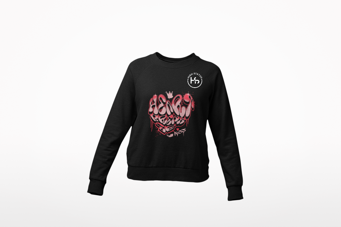 WOMEN HIGH STATUS HEART BREAKER SWEATER