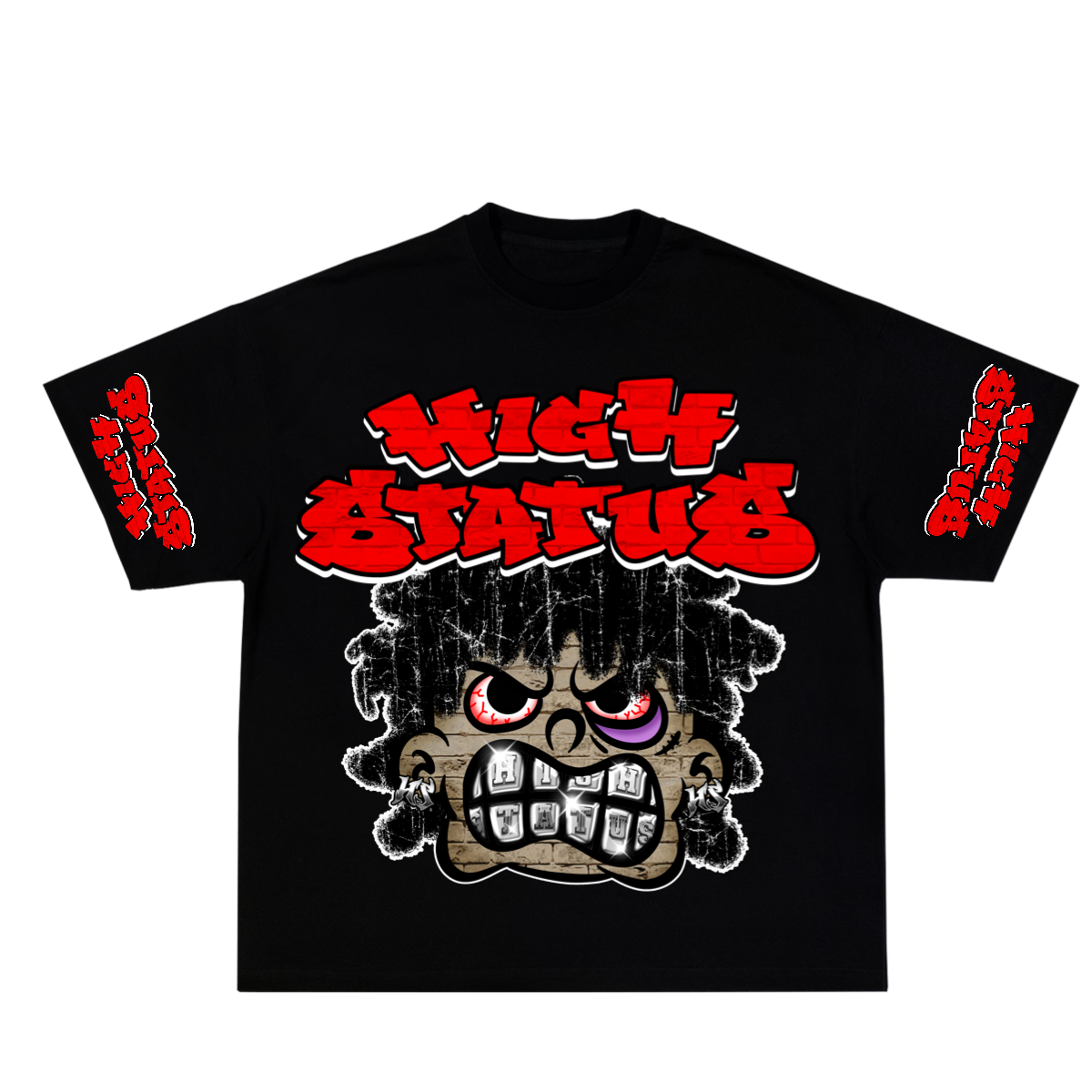HIGH STATUS ANGRY TOON TEE