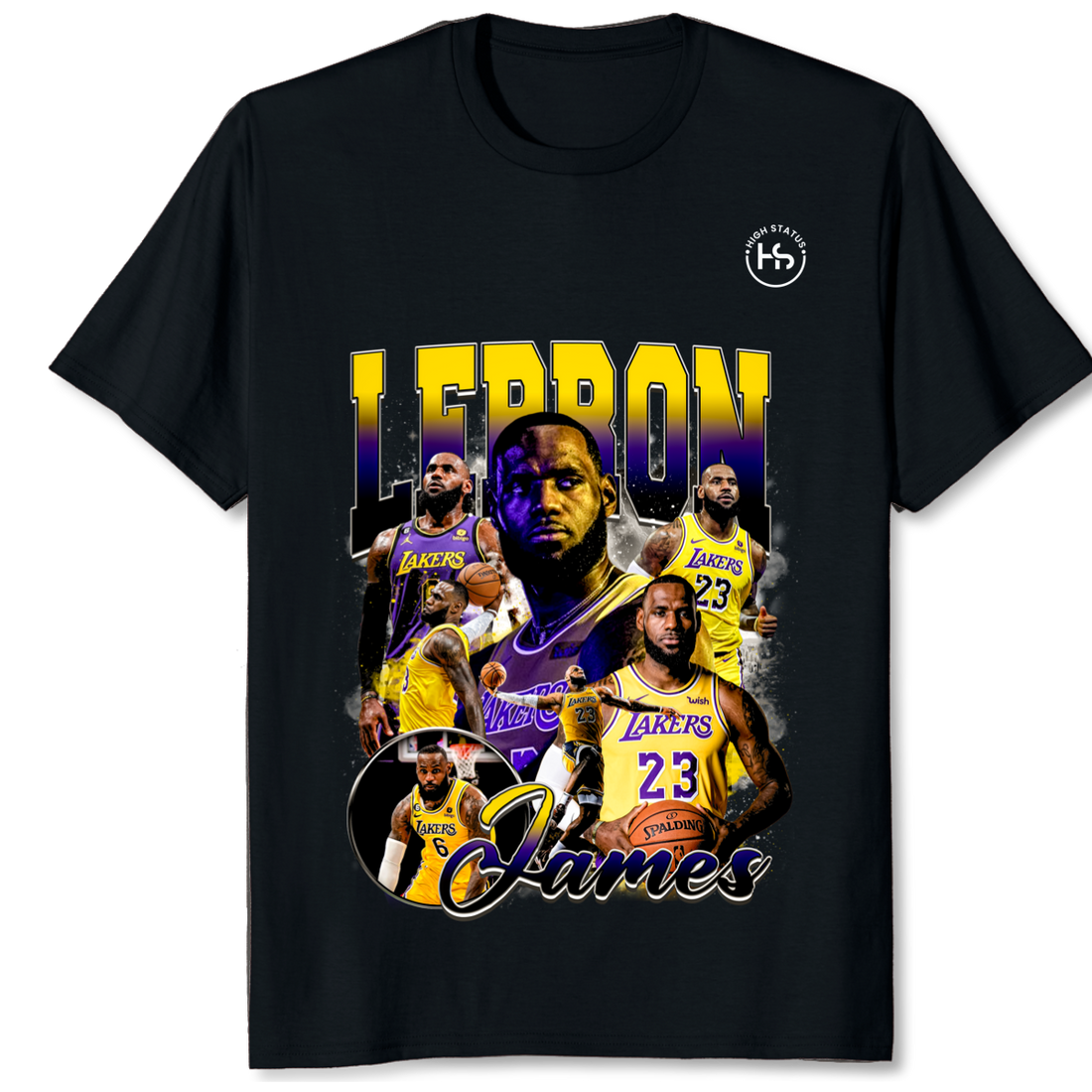 HIGH STATUS LEBRON FAN TEE SHIRT