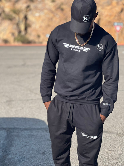 HIGH STATUS &quot;FLY HIGH&quot; SWEATSHIRT, JOGGER TRACK SUIT