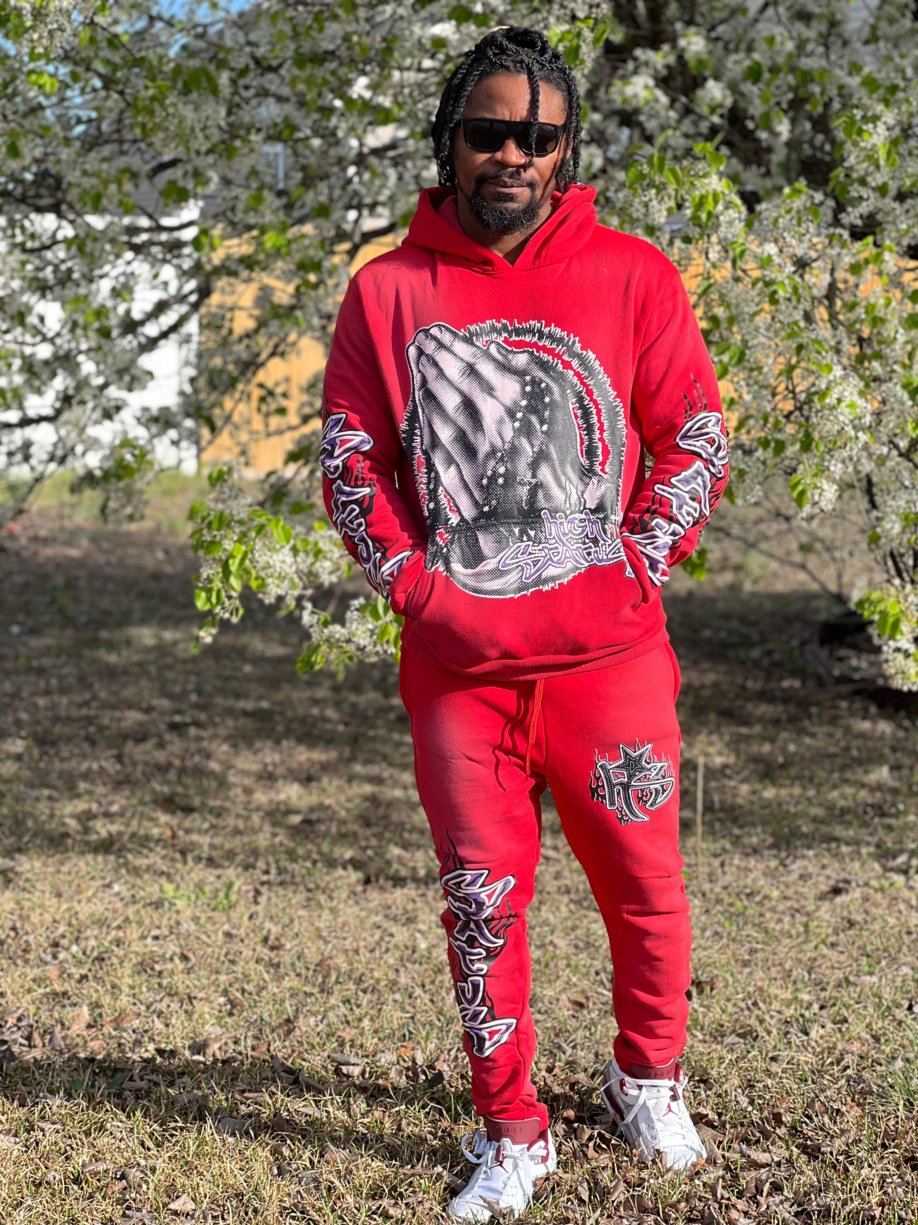 HIGH STATUS PRAYING HANDS TRACKSUIT