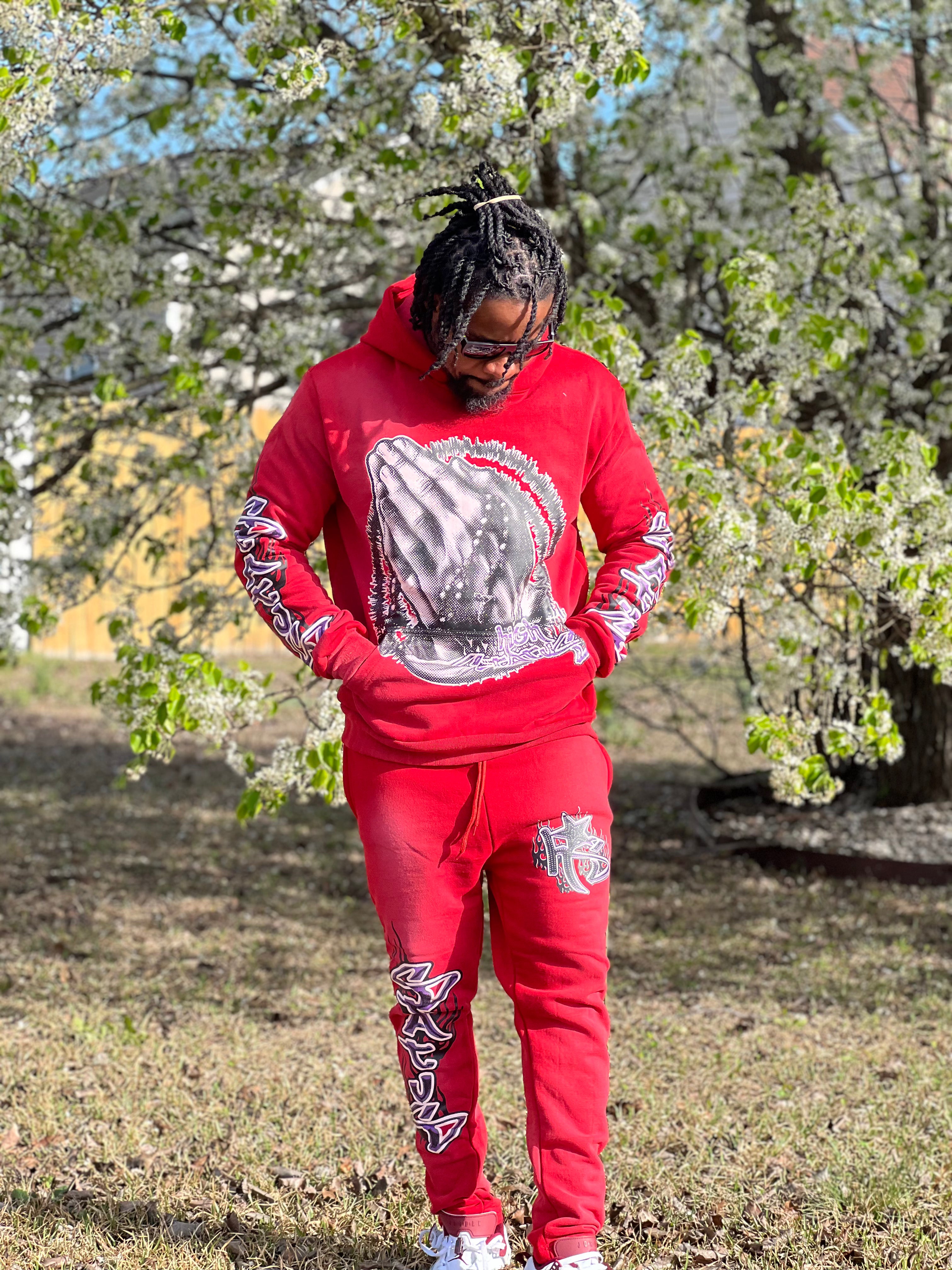 HIGH STATUS PRAYING HANDS TRACKSUIT