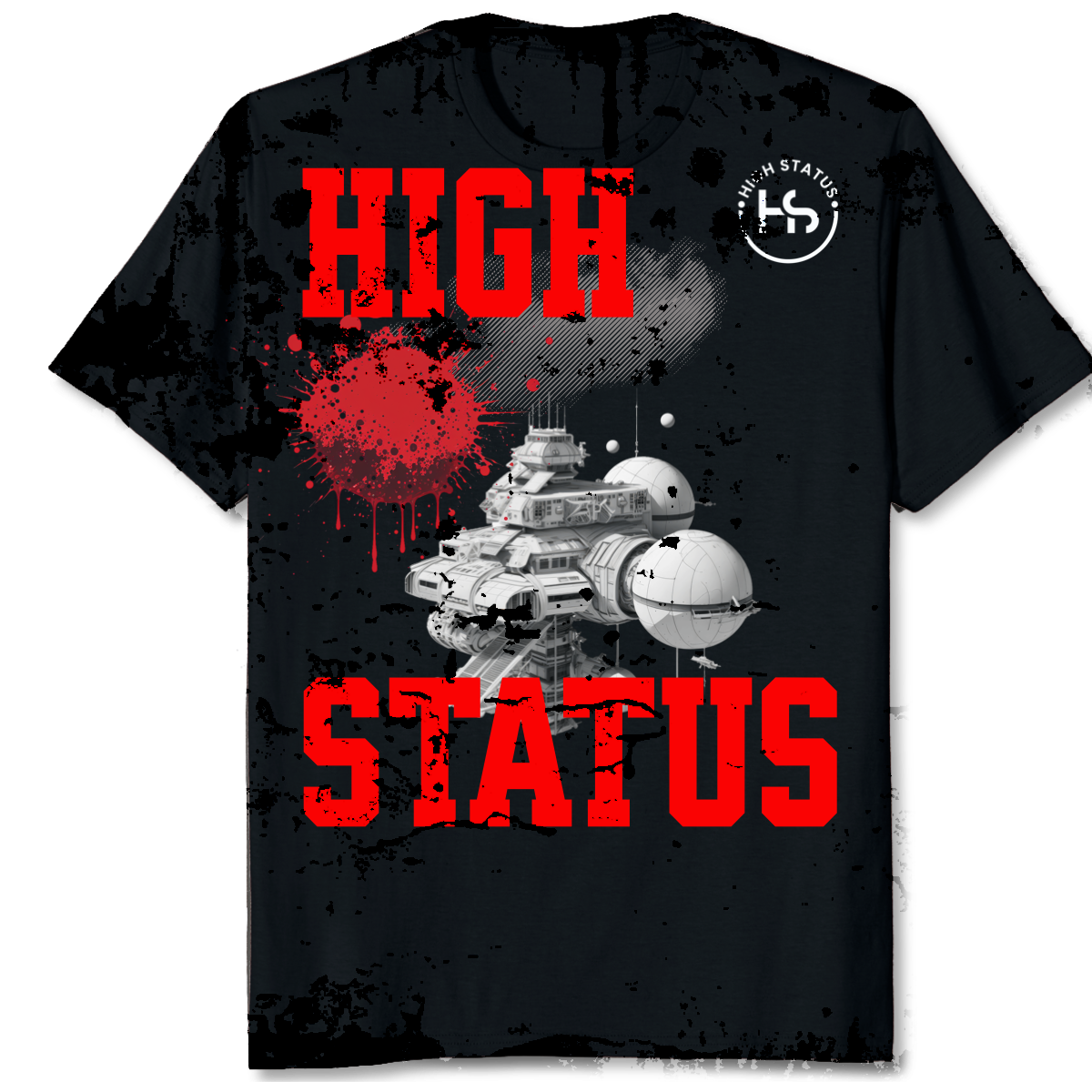 HIGH STATUS SPACE OUTBREAK TEE SHIRT