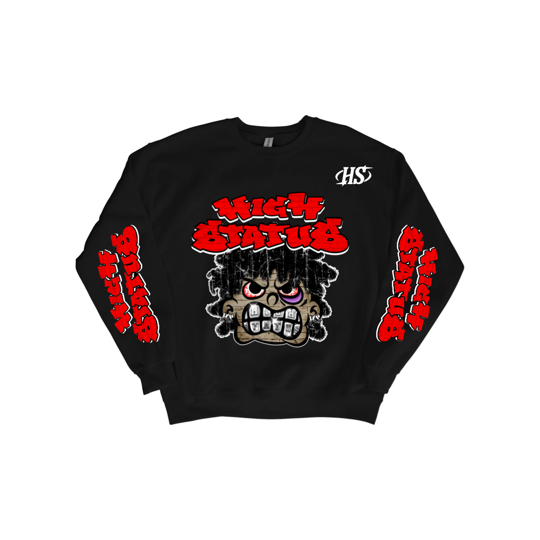 HIGH STATUS ANGRY TOON SWEATER