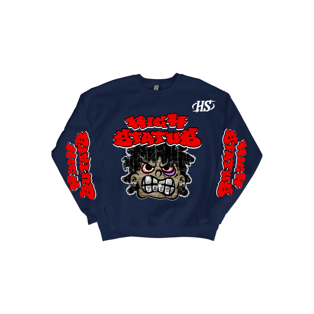 HIGH STATUS ANGRY TOON SWEATER