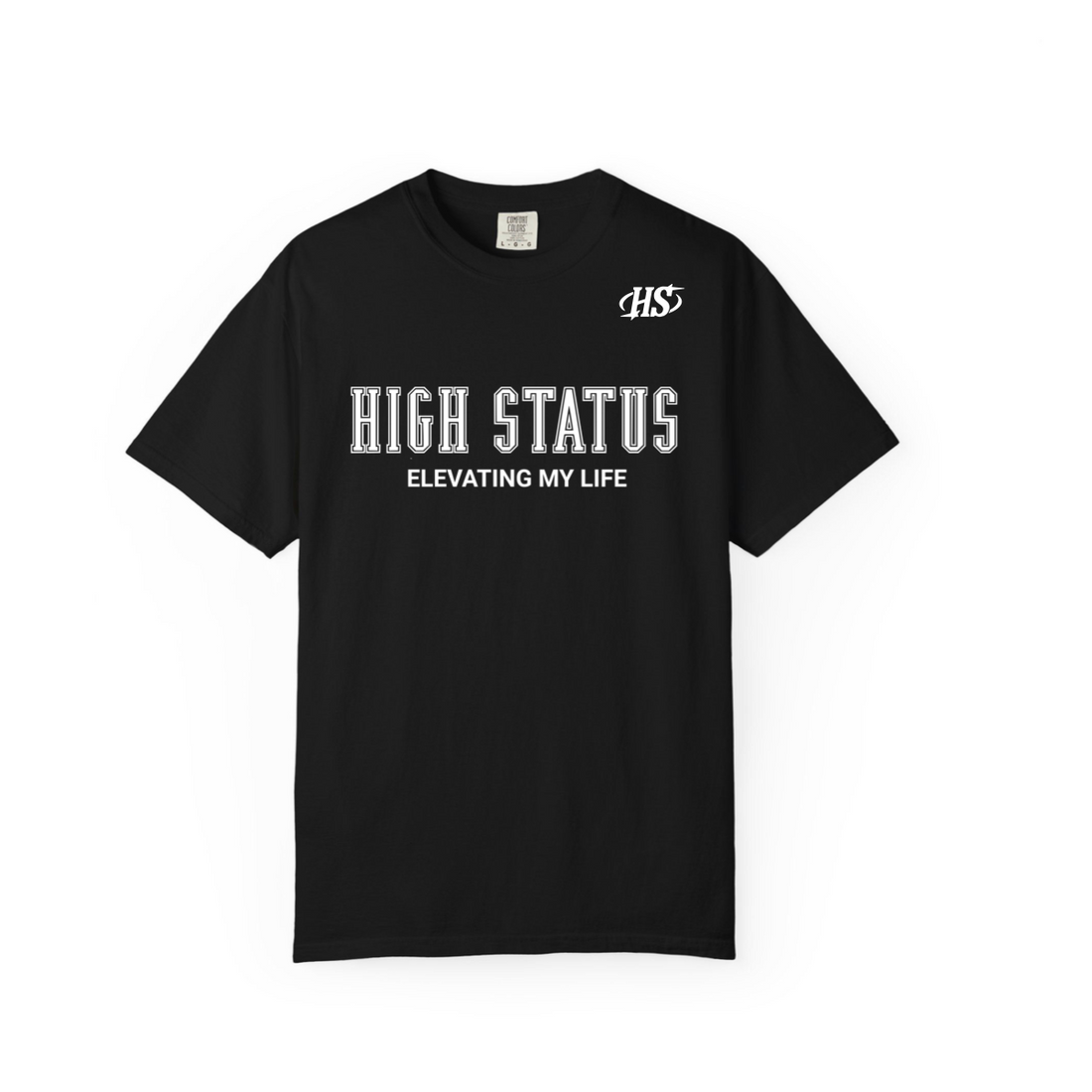 HIGH STATUS &quot;ELEVATING MY LIFE&quot; TEE