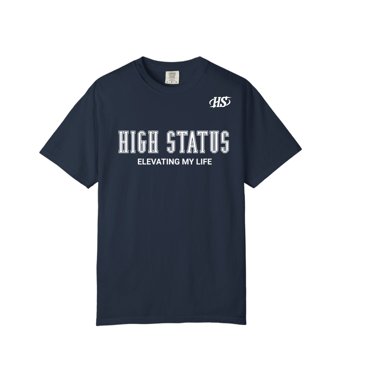 HIGH STATUS &quot;ELEVATING MY LIFE&quot; TEE