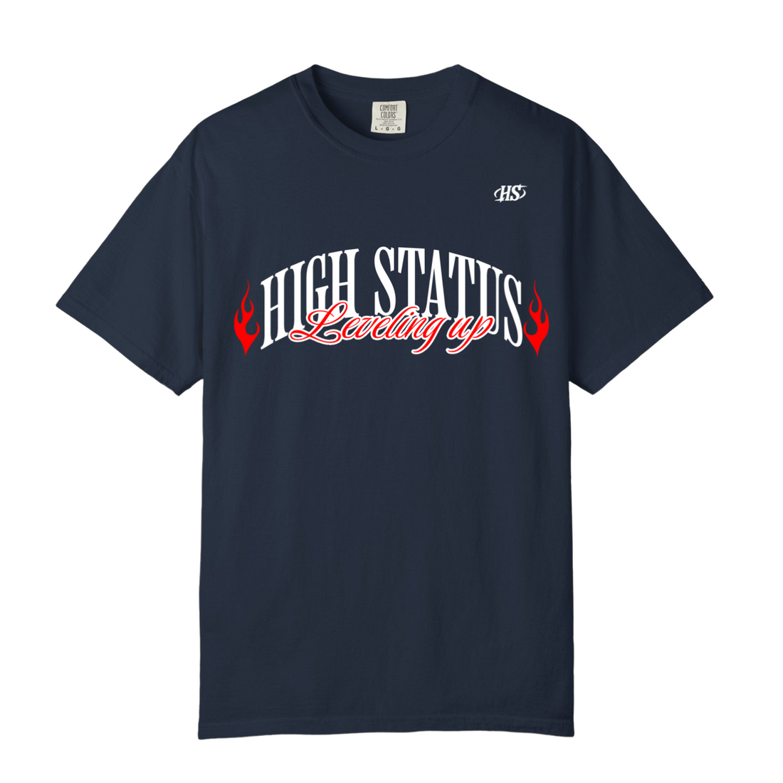 HIGH STATUS LEVELING UP TEE