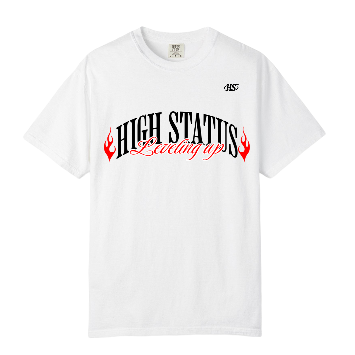 HIGH STATUS LEVELING UP TEE