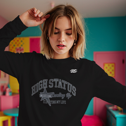 HIGH STATUS LVL UP SWEATER