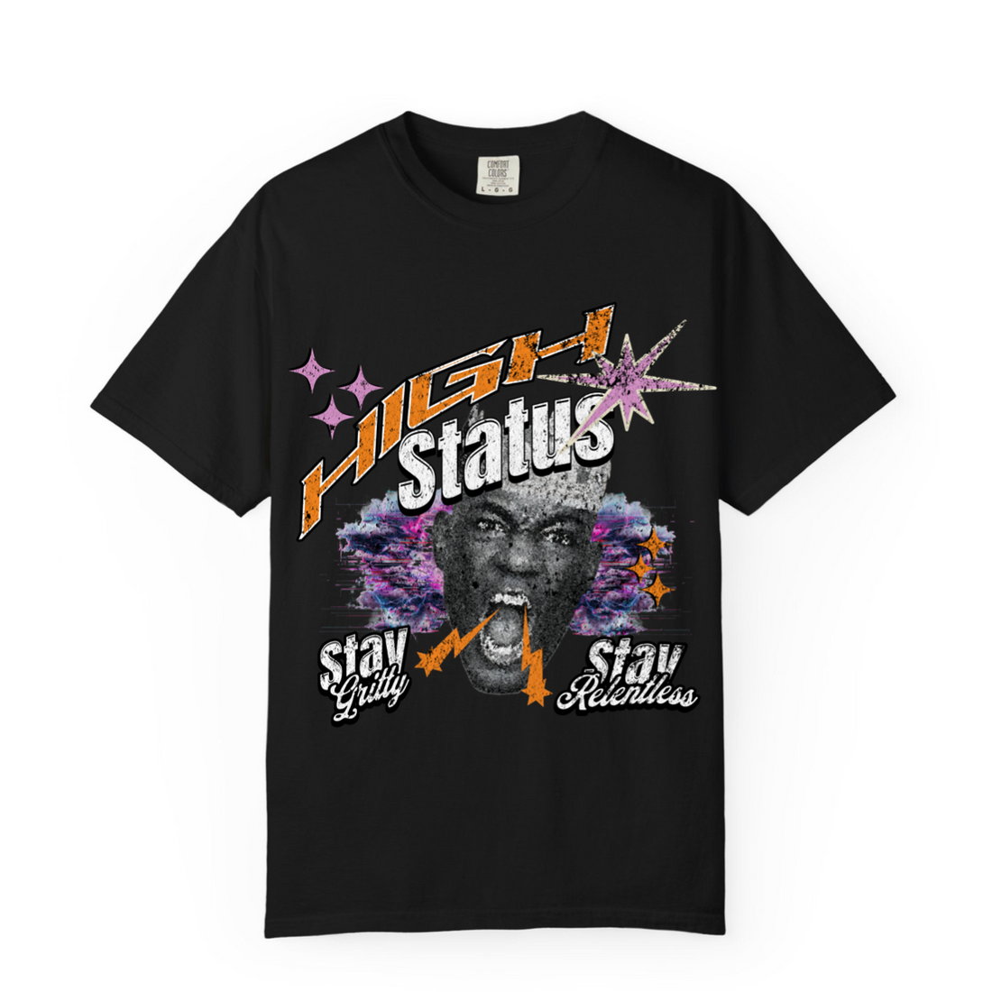 HIGH STATUS VINTAGE DESIGN TEE SHIRT