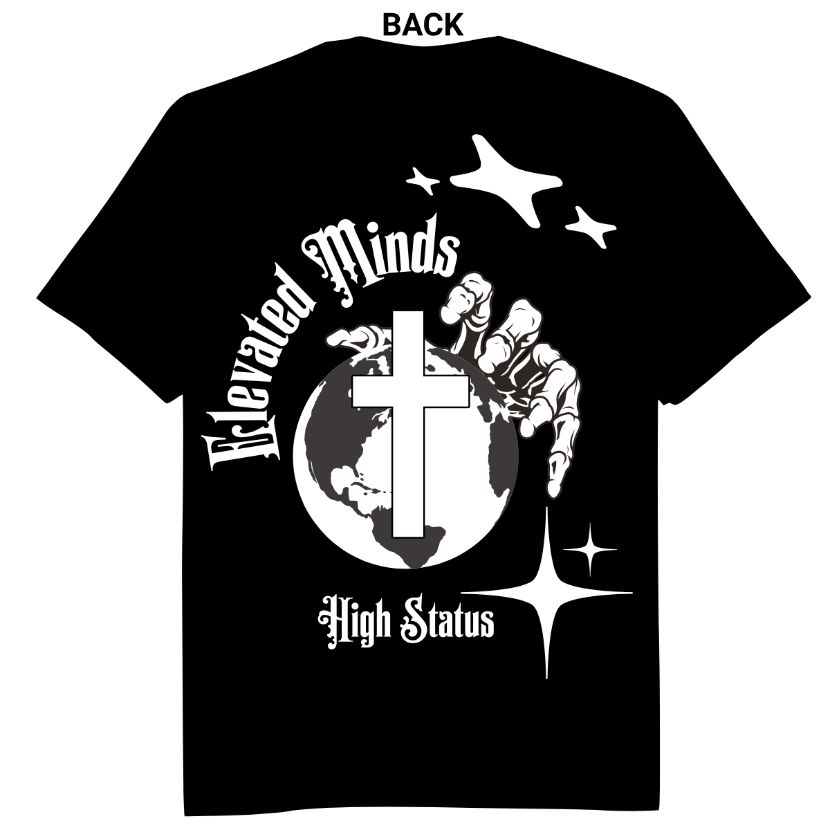 HIGH STATUS ELEVATED MINDS TEE SHIRT