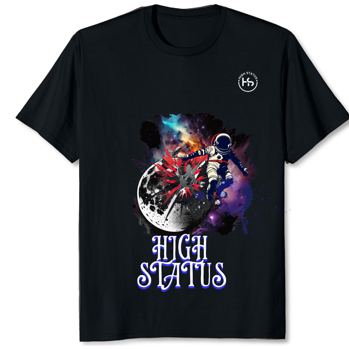 HIGH STATUS MOON EXPLOSION TEE SHIRT