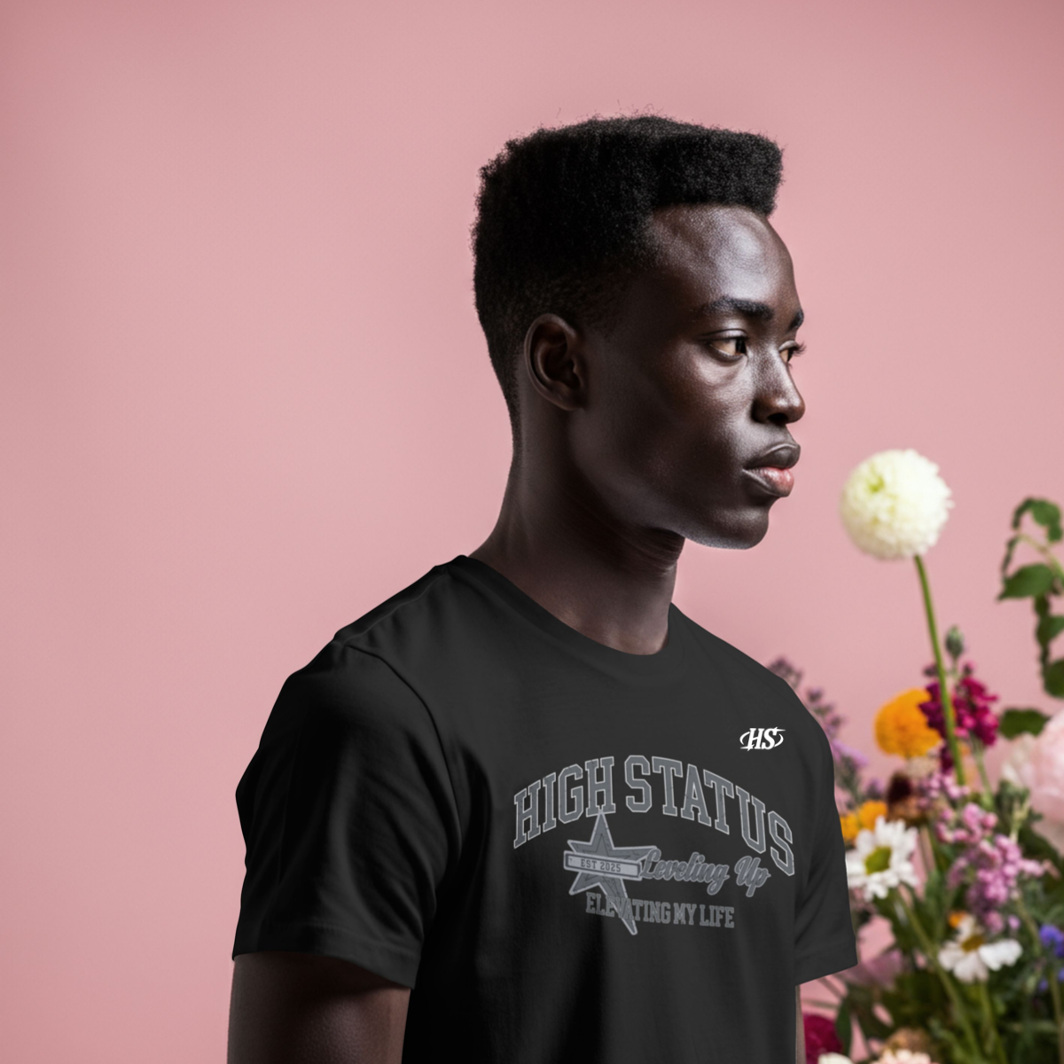 HIGH STATUS LVL UP TEE SHIRT