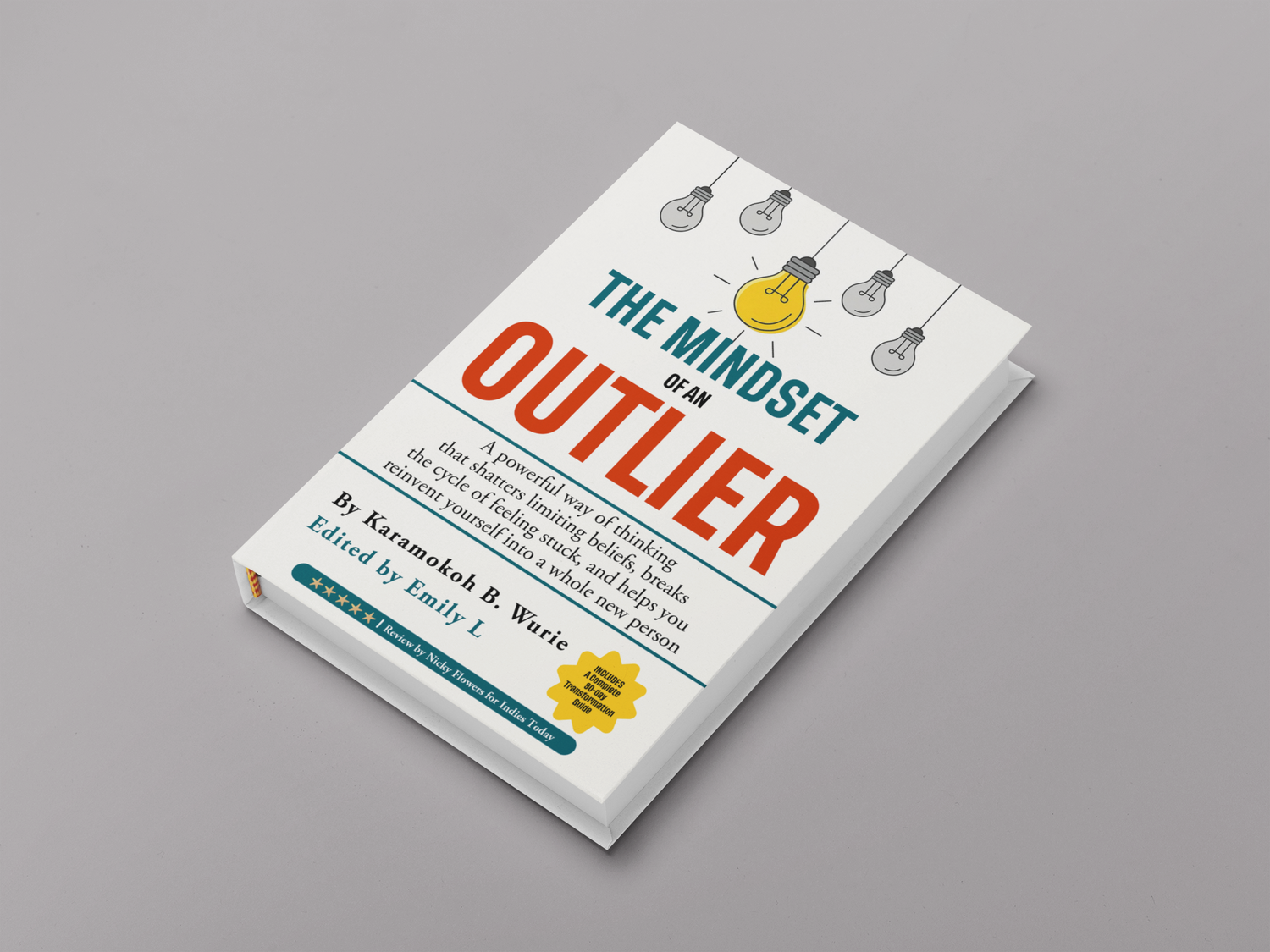 AUTOGRAPHED BOOK &quot;THE MINDSET OF AN OUTLIER&quot;