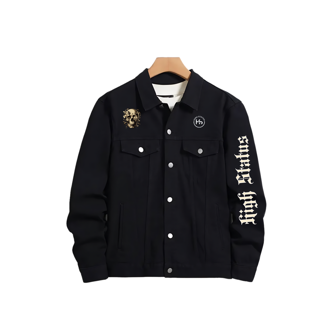 HIGH STATUS ORIGINAL SKULL DENIM JACKET