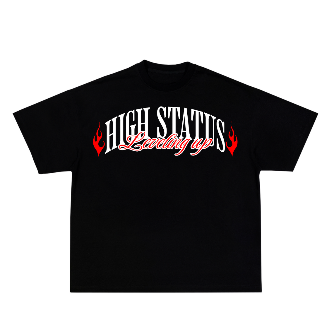 HIGH STATUS LEVELING UP TEE