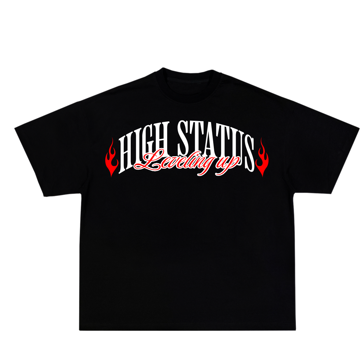 HIGH STATUS LEVELING UP TEE
