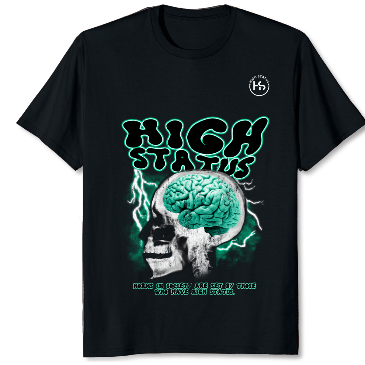 HIGH STATUS NORM IN SOCIETY TEE SHIRT