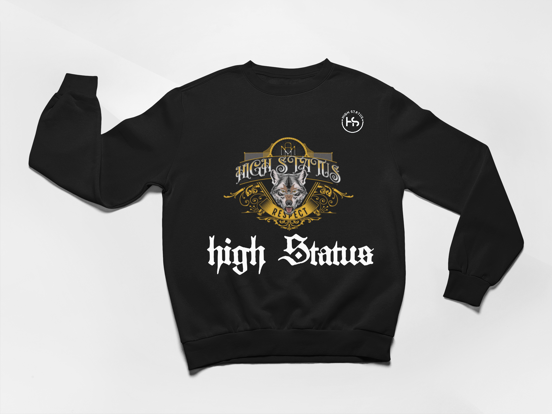 HIGH STATUS &quot;RESPECT,&quot;  SWEATER