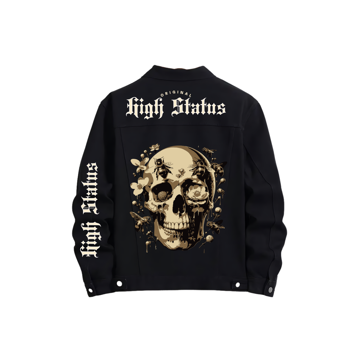 HIGH STATUS ORIGINAL SKULL DENIM JACKET