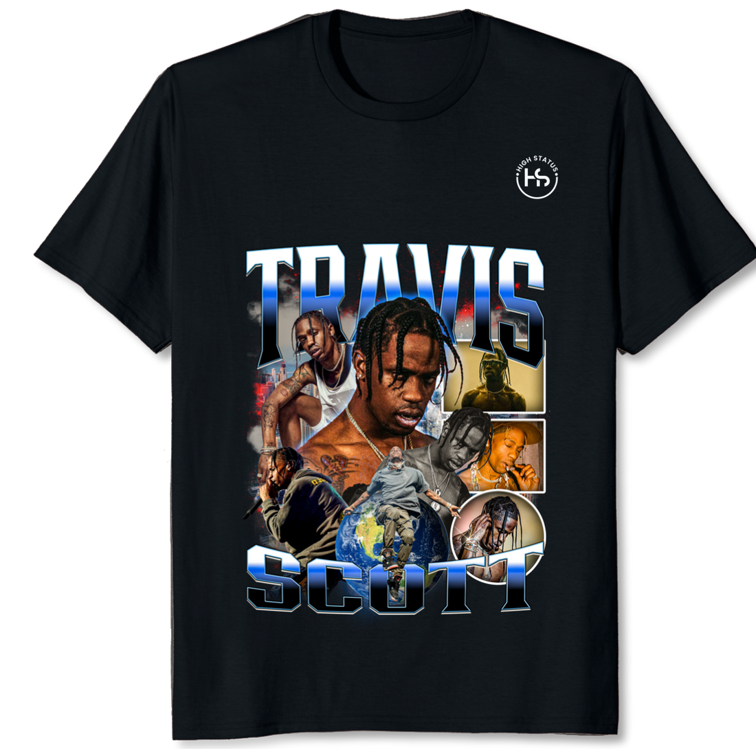 HIGH STATUS TRAVIS SCOTT FAN TEE SHIRT